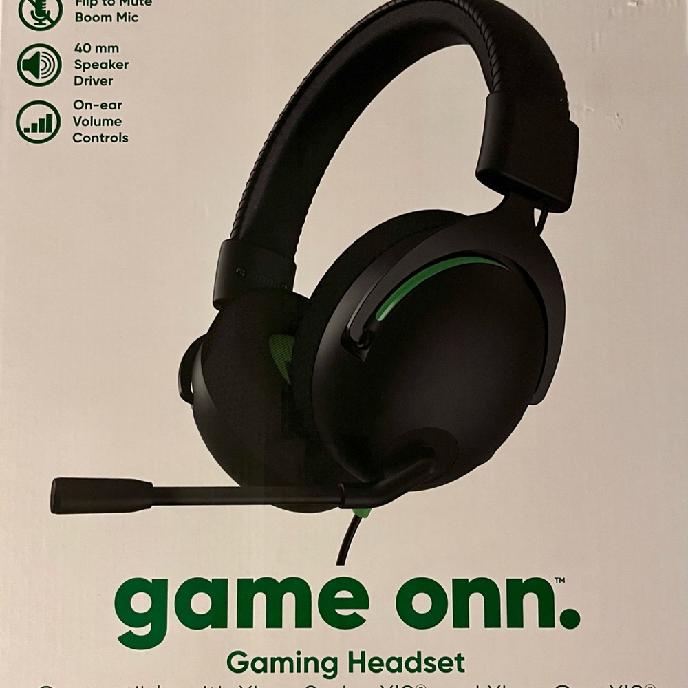 Game Onn Gaming Headset New In Box